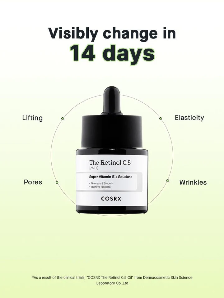 Cosrx The Retinol 0.5 Oil , 20Ml